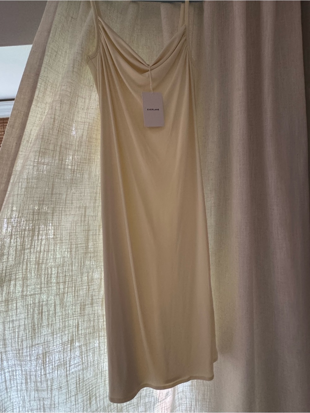 Everlane butter yellow cream Dress - Picture 7 of 7